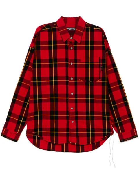 Mastermind World tartan shirt