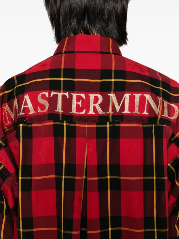 Mastermind World チェック シャツ | レッド | FARFETCH JP