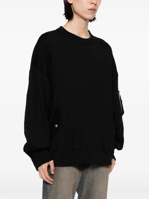 MASTERMINDS WORLD ブラック スウェット Mastermind World crew-neck Sweatshirt | Black | FARFETCH