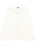 A BATHING APE® one-point zip-up hoodie - Neutrals