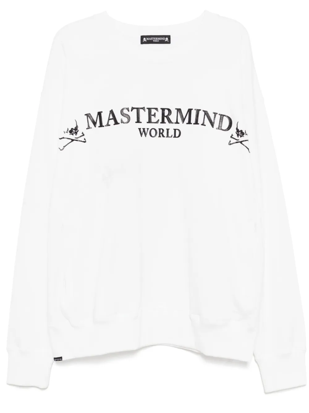 Mastermind World sudadera con logo estampado | blanco | Image 1
