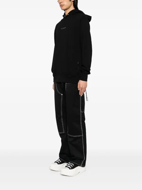 Mastermind World rhinestone-logo Hoodie | Black | FARFETCH