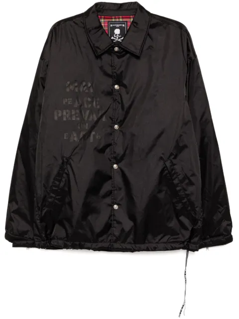 Mastermind World chamarra con logo estampado