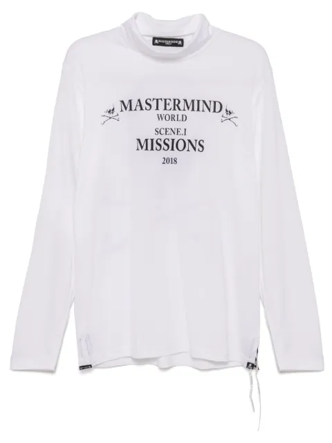 Mastermind World logo print long sleeve t-shirt