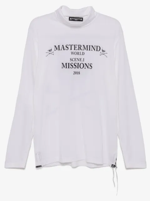 Mastermind World ロゴ ロングTシャツ