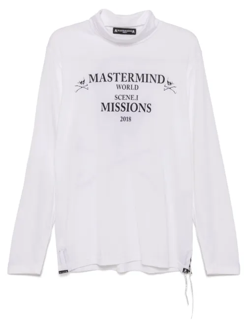 T-shirt manches longues à logo - Mastermind World - Modalova