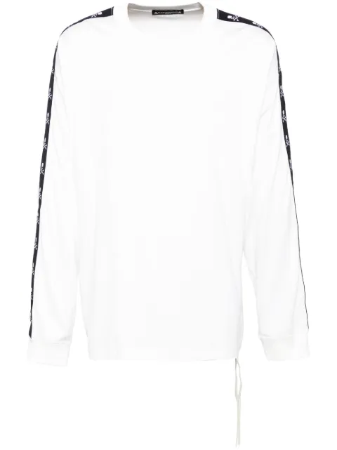 Mastermind World logo tape long sleeves T-shirt
