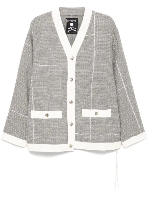 Cardigan à boutons embossés - Mastermind World - Modalova