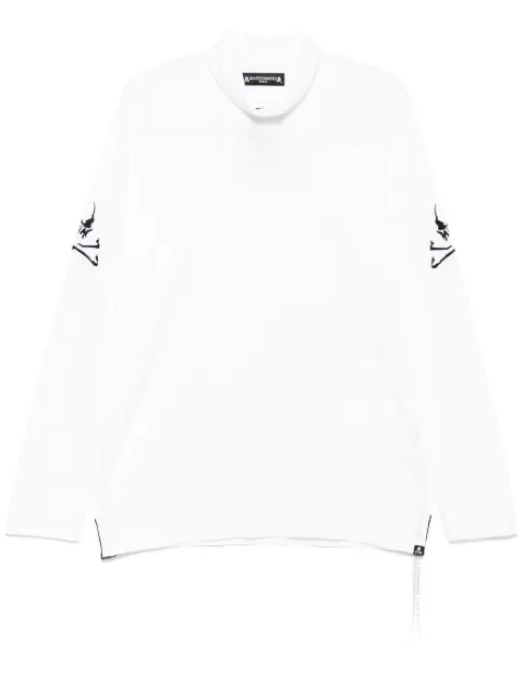 Mastermind World logo embroidery long-sleeves T-shirt