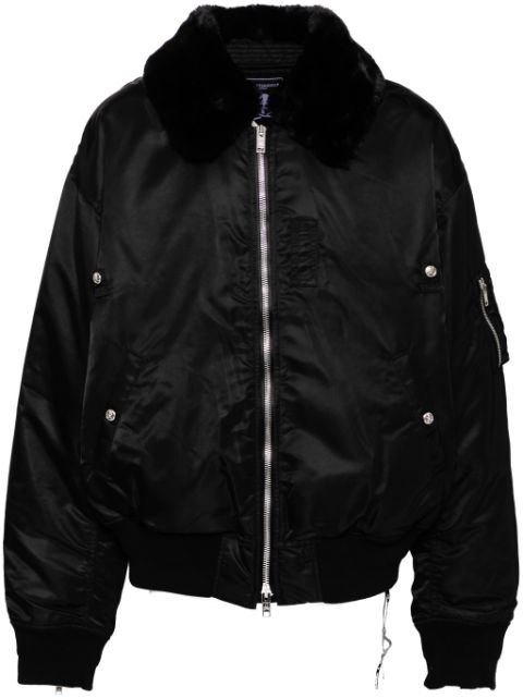 Mastermind World shearl-collar bomber jacket