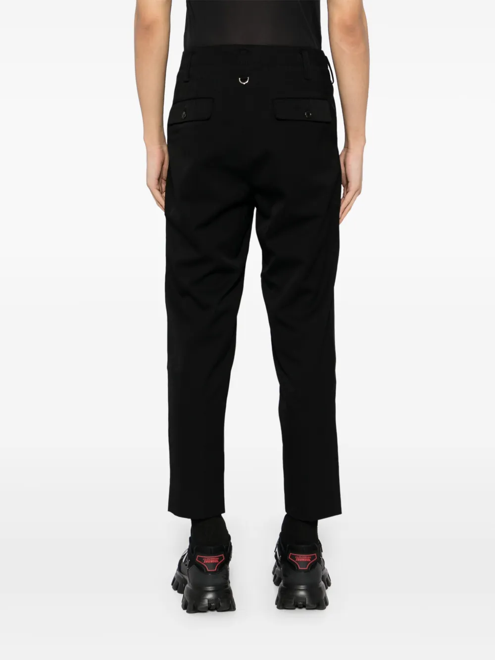 Mastermind World Broek met geborduurd logo Zwart