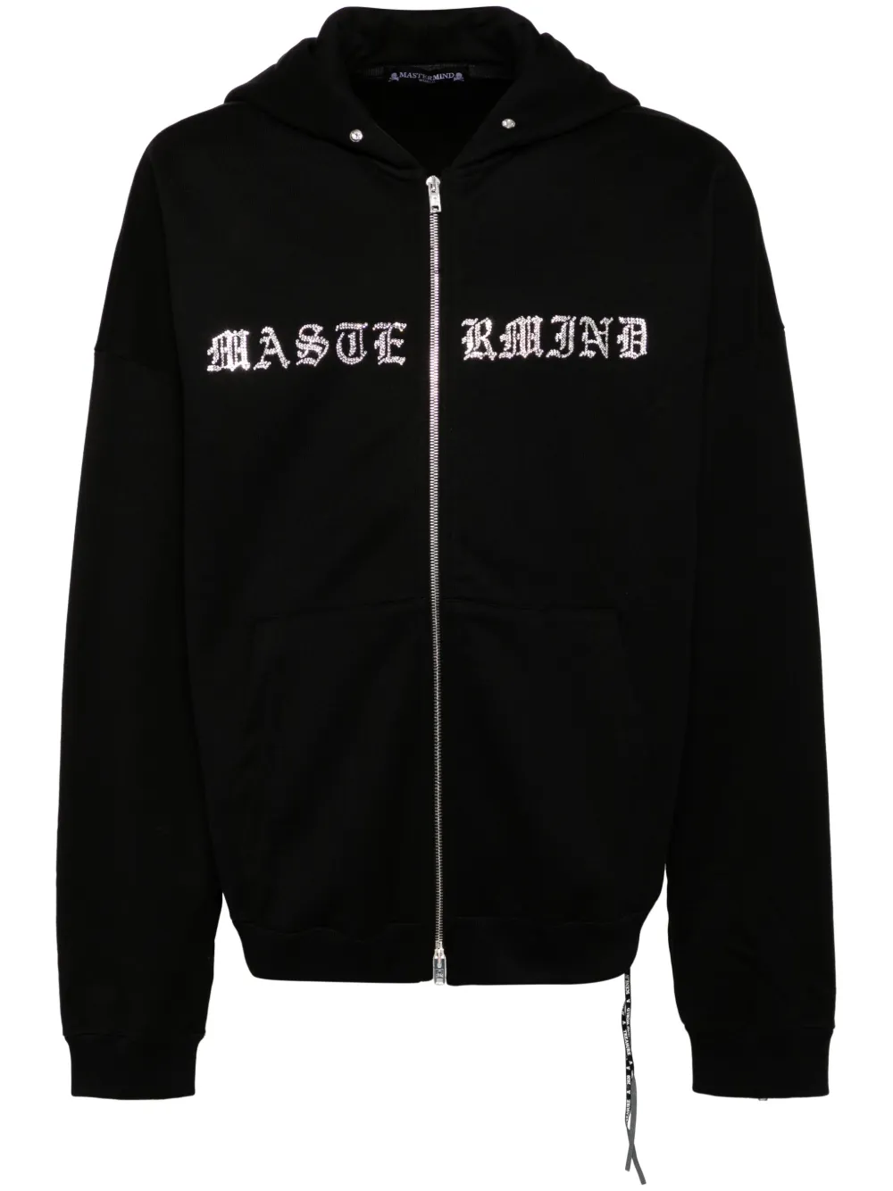 Mastermind World zip up Hoodie Black FARFETCH UK