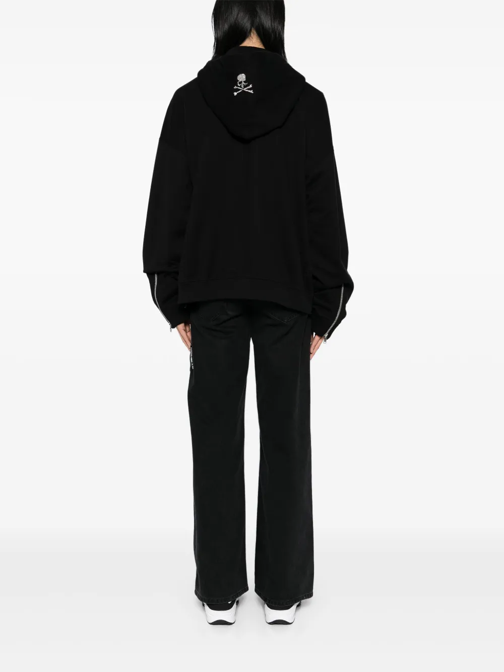 Mastermind World Hoodie met rits Zwart