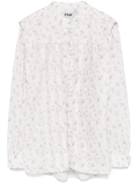 PNK camisa con estampado floral