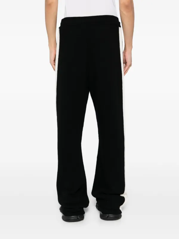 【送料&関税込】Off-White Pants In Black Wool Off-White Knitted Sweatpants | Black | FARFETCH