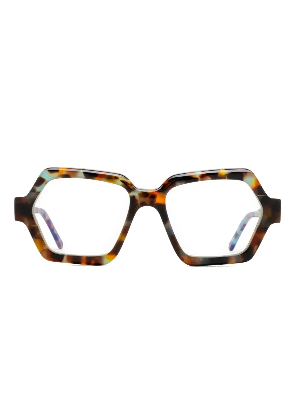 Kuboraum lentes con armazón geométrica | marrón | Image 1