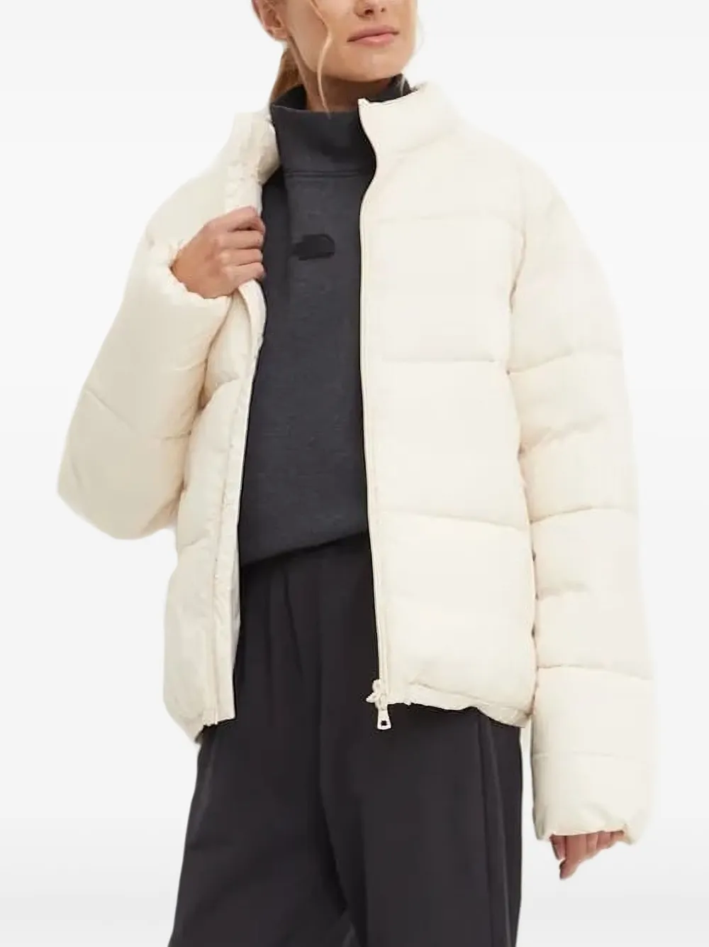 Ea7 Emporio Armani Gewatteerd jack Wit