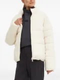 Ea7 Emporio Armani high-neck quilted jacket - White