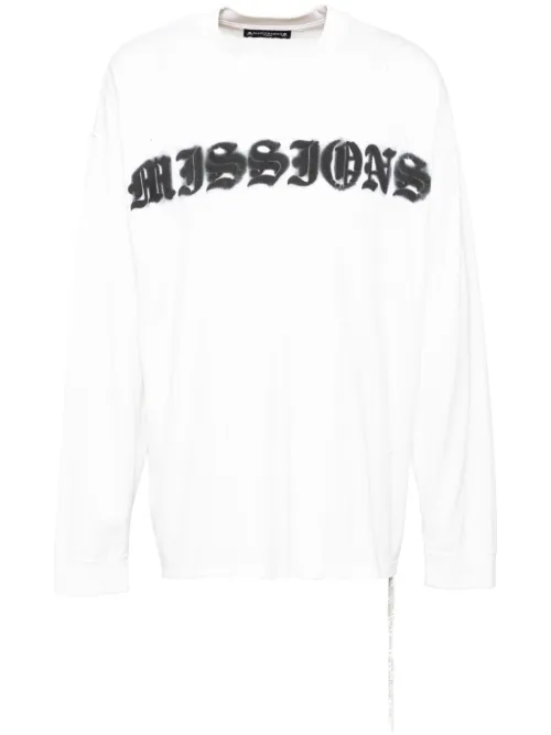 T-shirt imprimé à manches longues - Mastermind World - Modalova