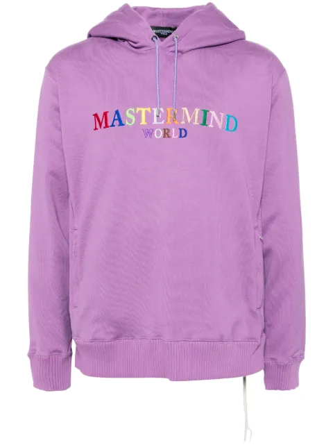 Mastermind World logo embroidery hoodie
