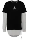 Mastermind World logo-print T-shirt - Black