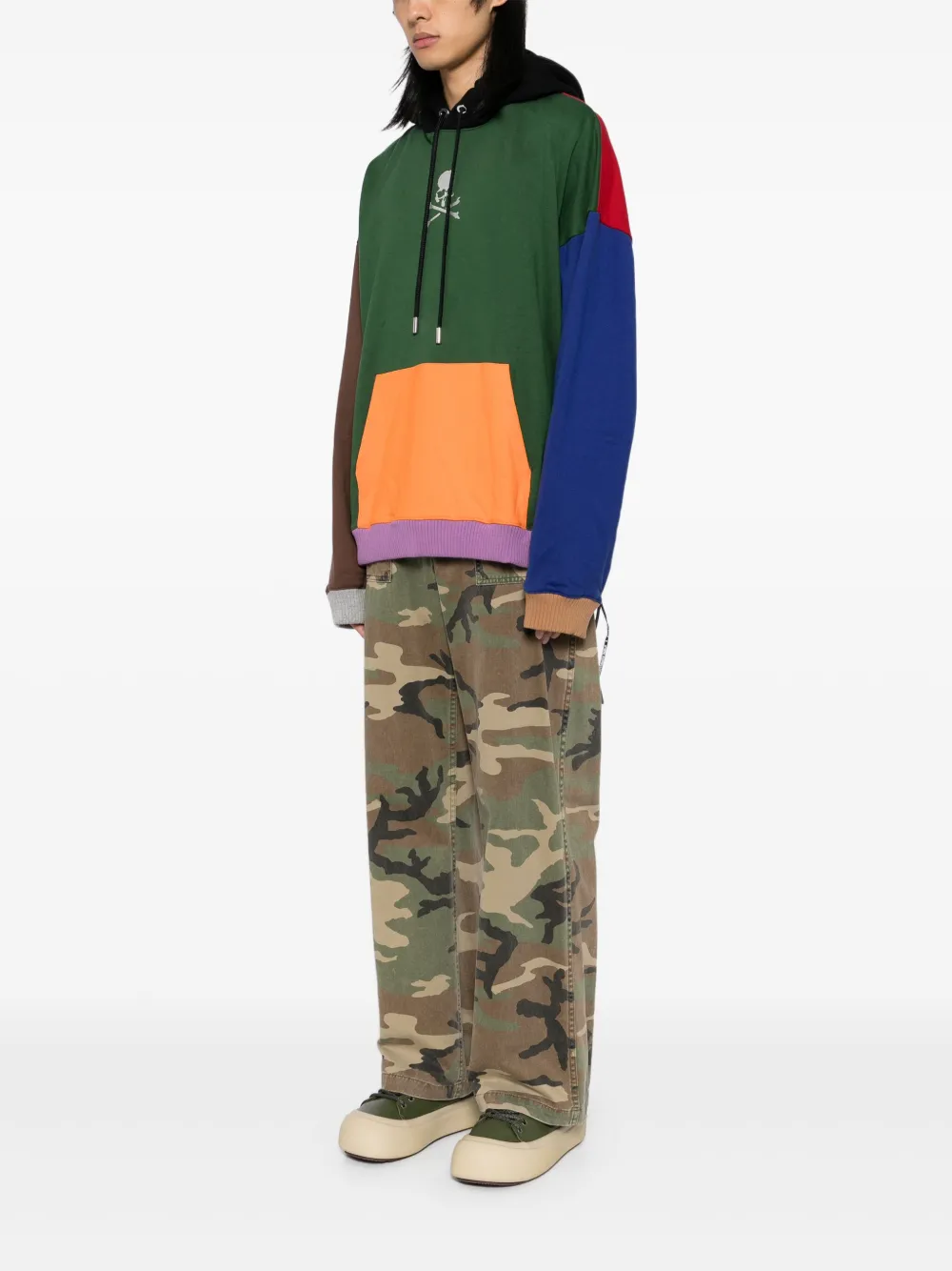 Mastermind World Hoodie met geborduurd logo Groen
