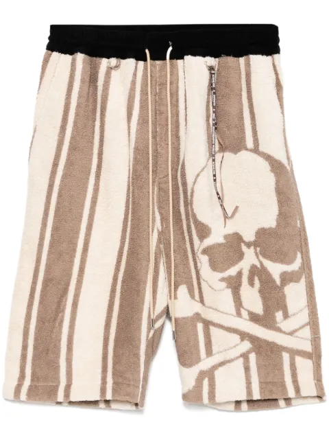Mastermind World logo-jacquard shorts