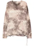 Mastermind World logo print long sleeves T-shirt - Brown