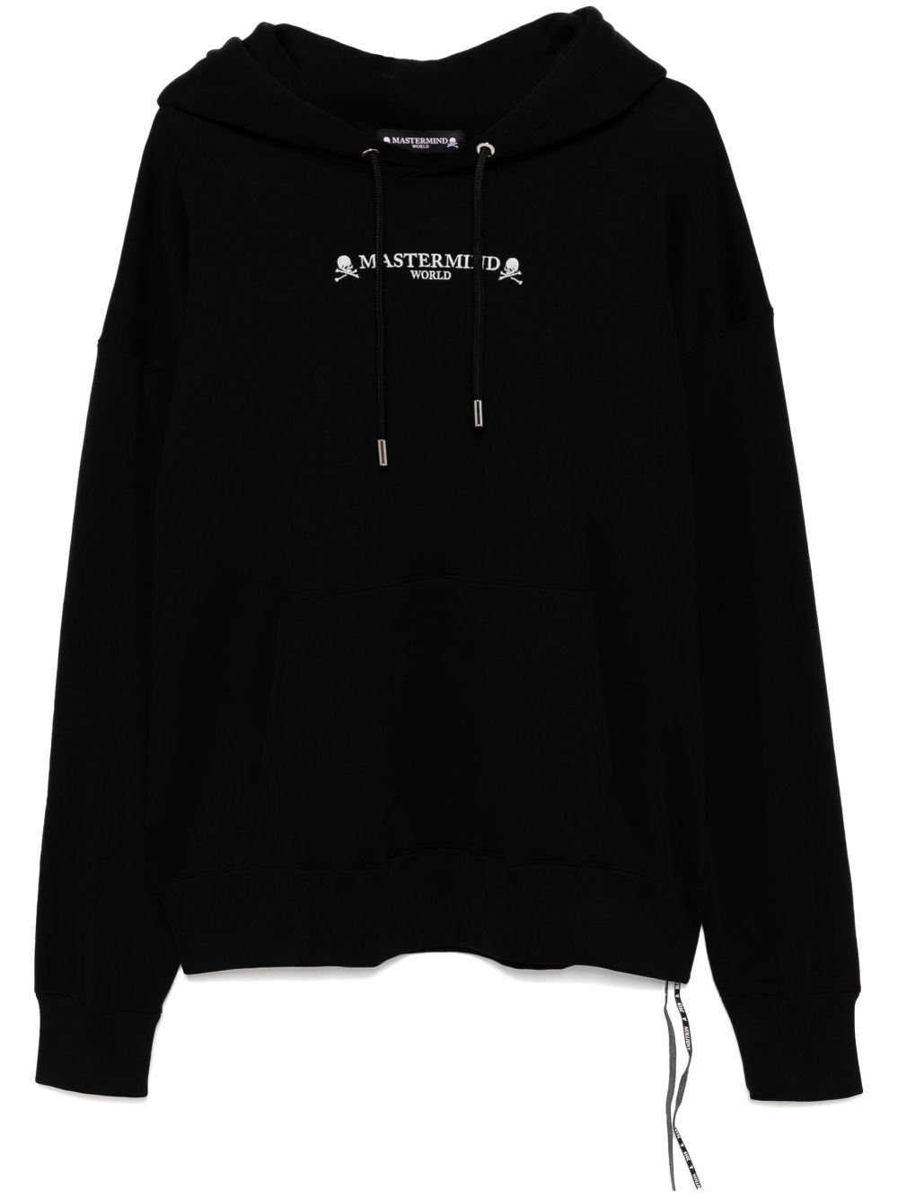 Mastermind World embroidered-logo hoodie - Black