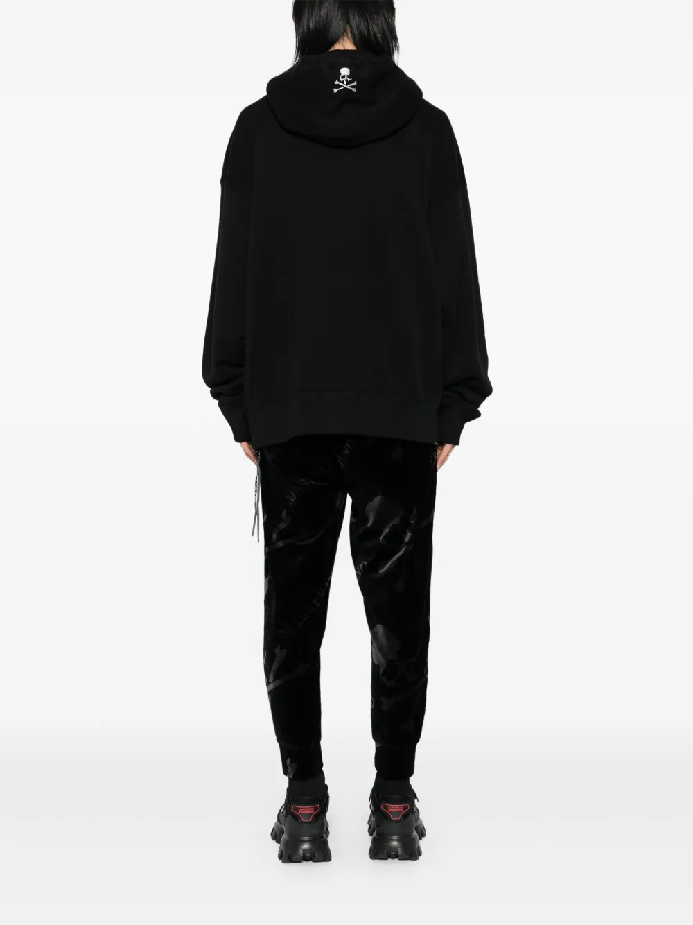 Mastermind World Hoodie met geborduurd logo Zwart