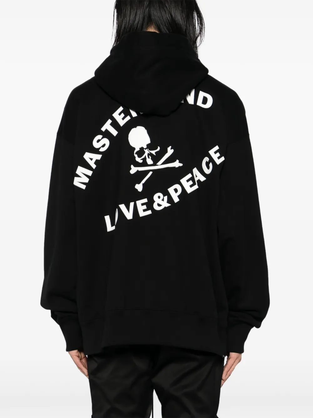 Mastermind World Hoodie met logoprint Zwart