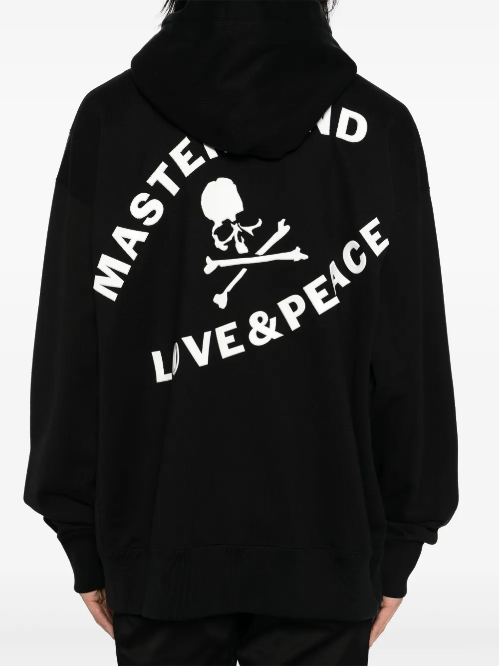 Mastermind World Hoodie met logoprint Zwart
