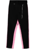 Mastermind World logo-patched track pants - Black