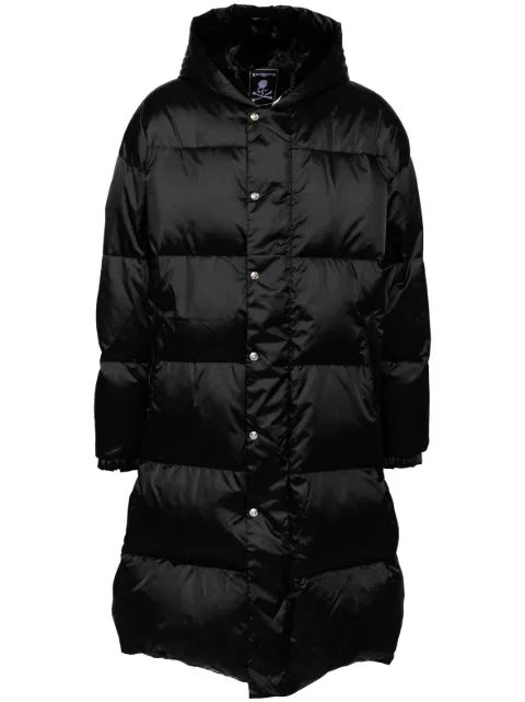 Mastermind World abrigo capitonado con logo estampado