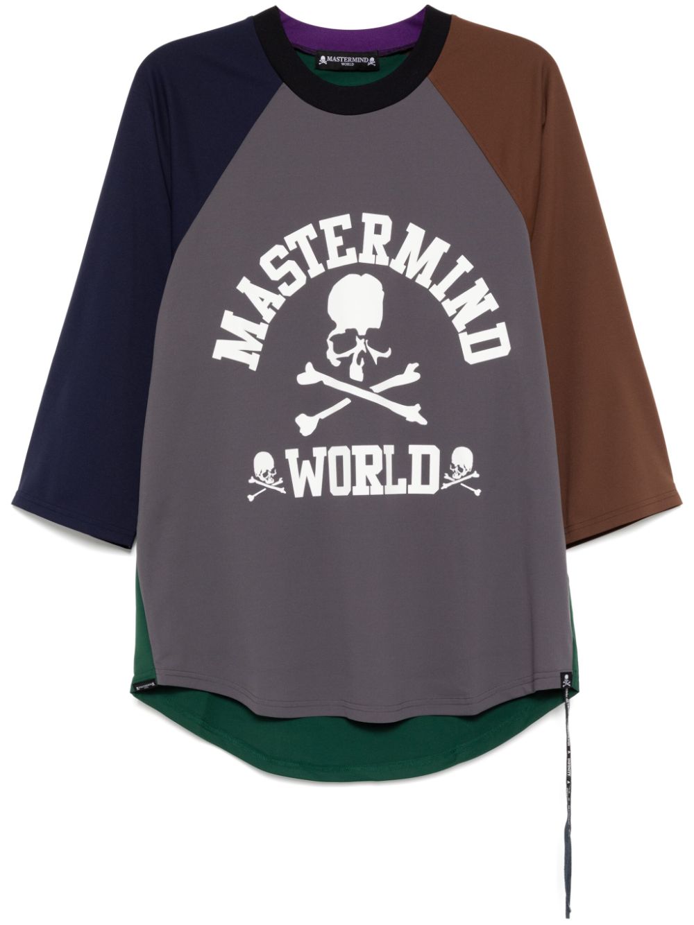 logo print long sleeves T-shirt