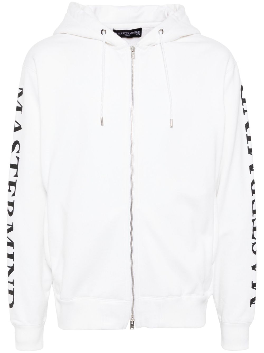 logo print hoodie