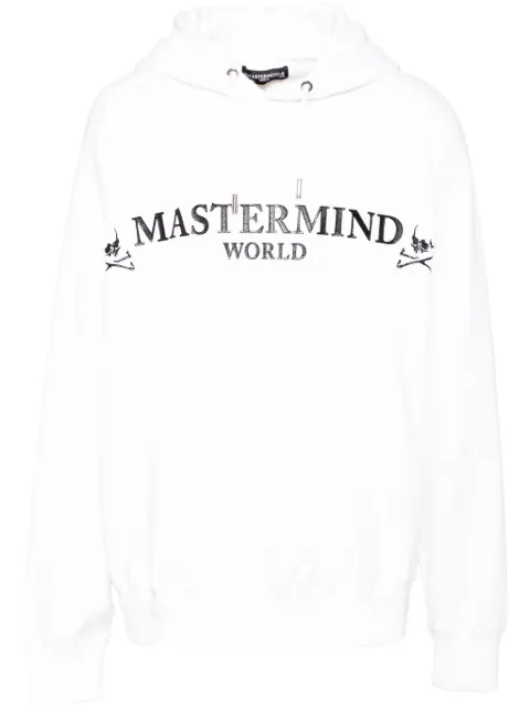 Mastermind World logo-print hoodie