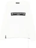 Mastermind World logo-print T-shirt - White
