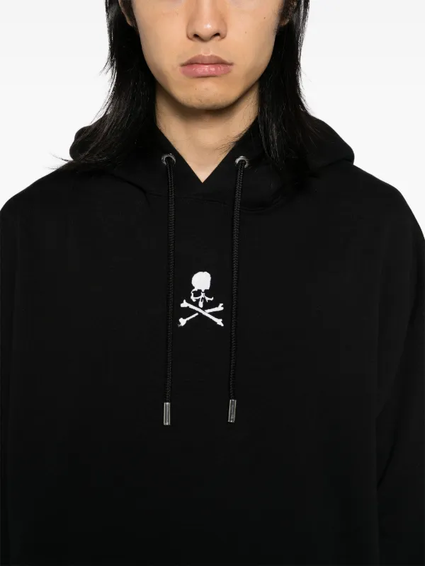 Mastermind World Embroidered Logo Hoodie | Black | FARFETCH AZ
