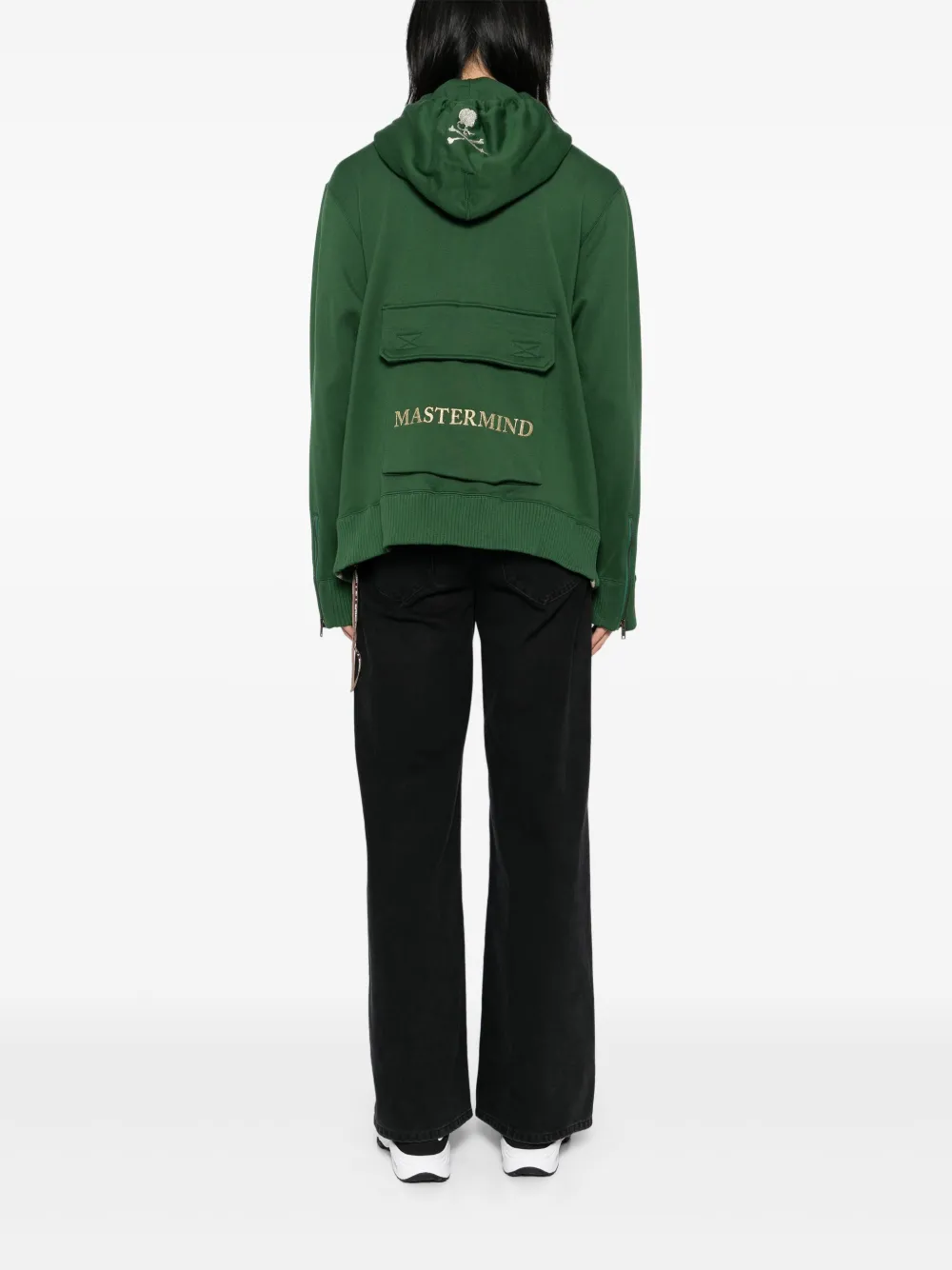 Mastermind World Hoodie met cargo zakken Groen