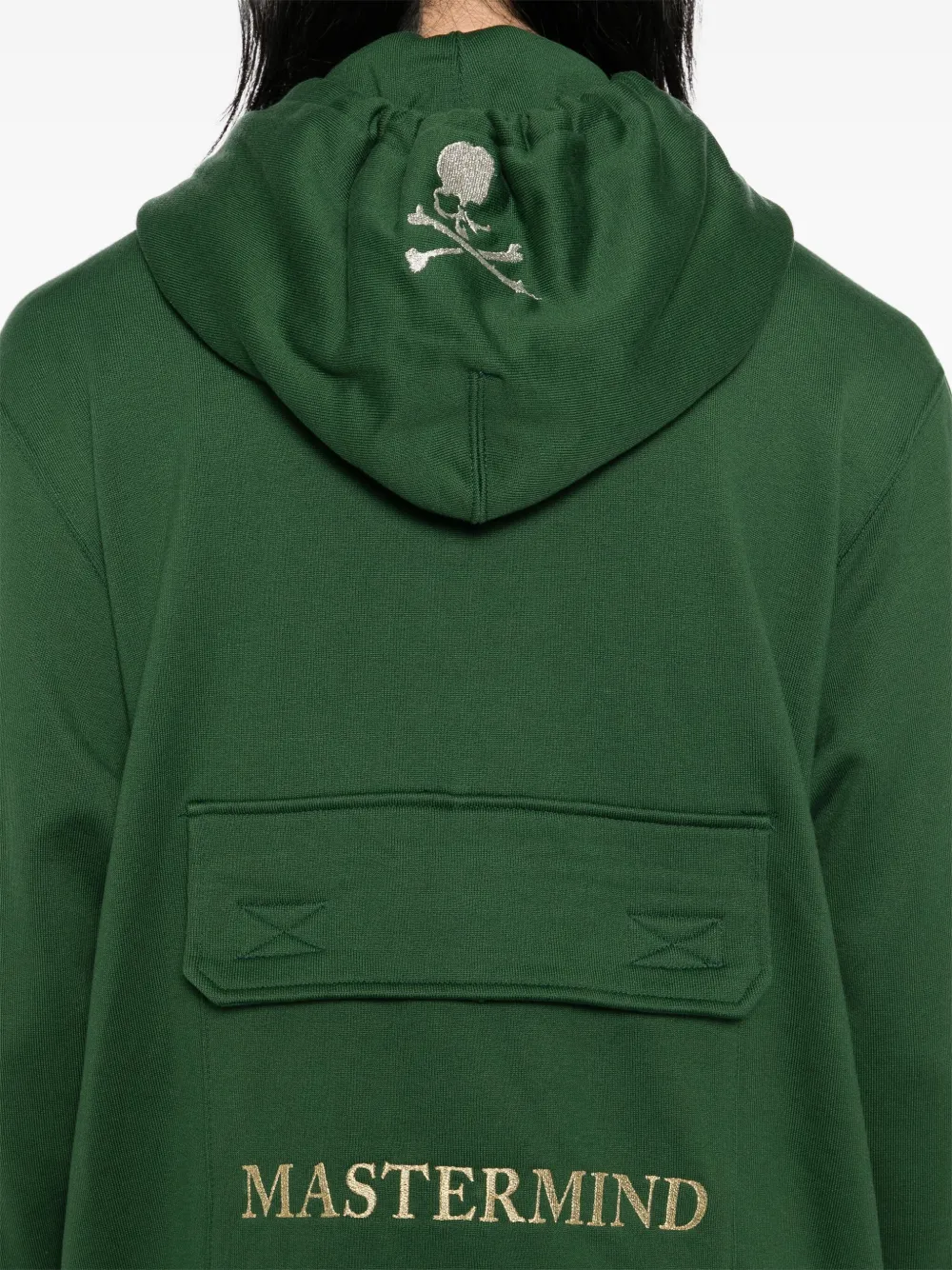 Mastermind World Hoodie met cargo zakken Groen