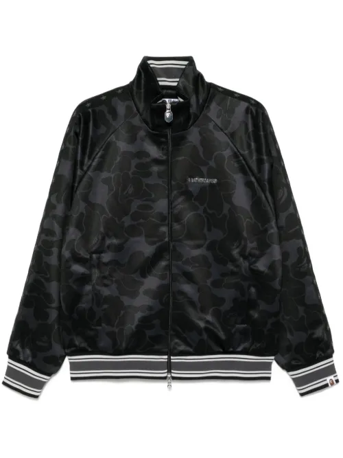Veste zippée à motif camouflage - A BATHING APE® - Modalova