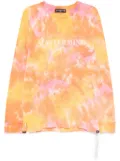 Mastermind World logo print long-sleeves T-shirt - Orange