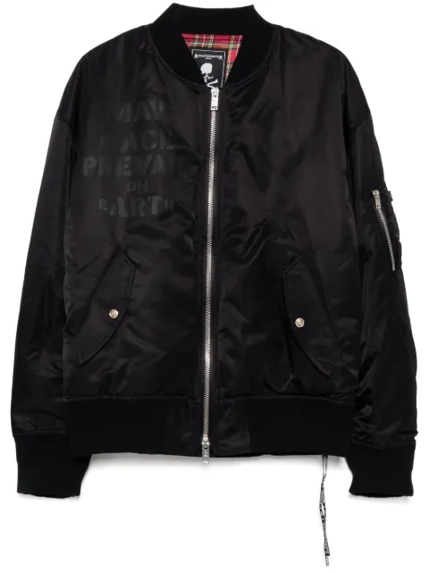 Mastermind World zip-up bomber jacket
