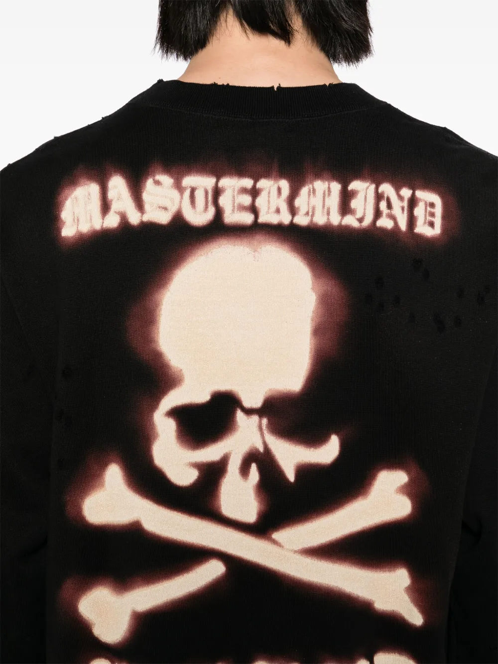 Mastermind Japan Logo-printed Sweatshirt In Black
