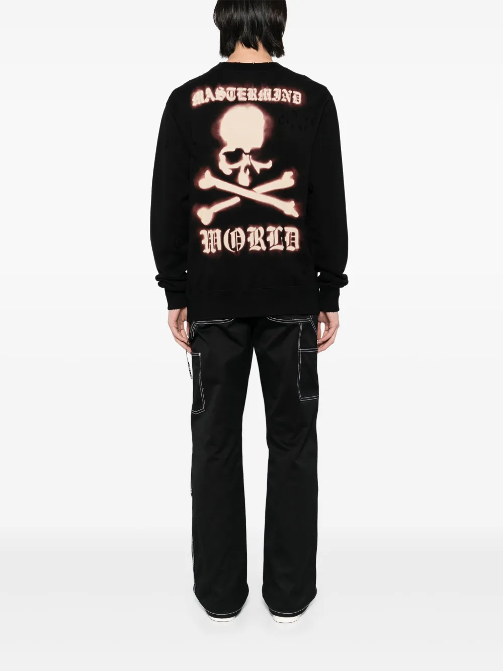 Mastermind Japan Logo-printed Sweatshirt In Black