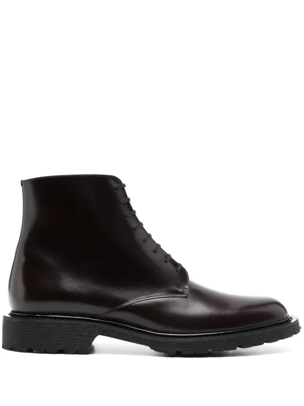 Saint laurent leather ankle boots online