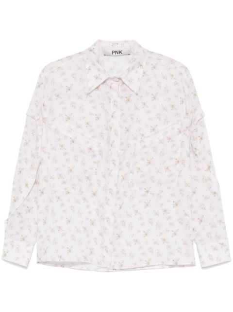 PNK floral-print blouse