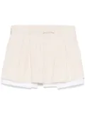 PNK pinstripe mini skirt - Neutrals