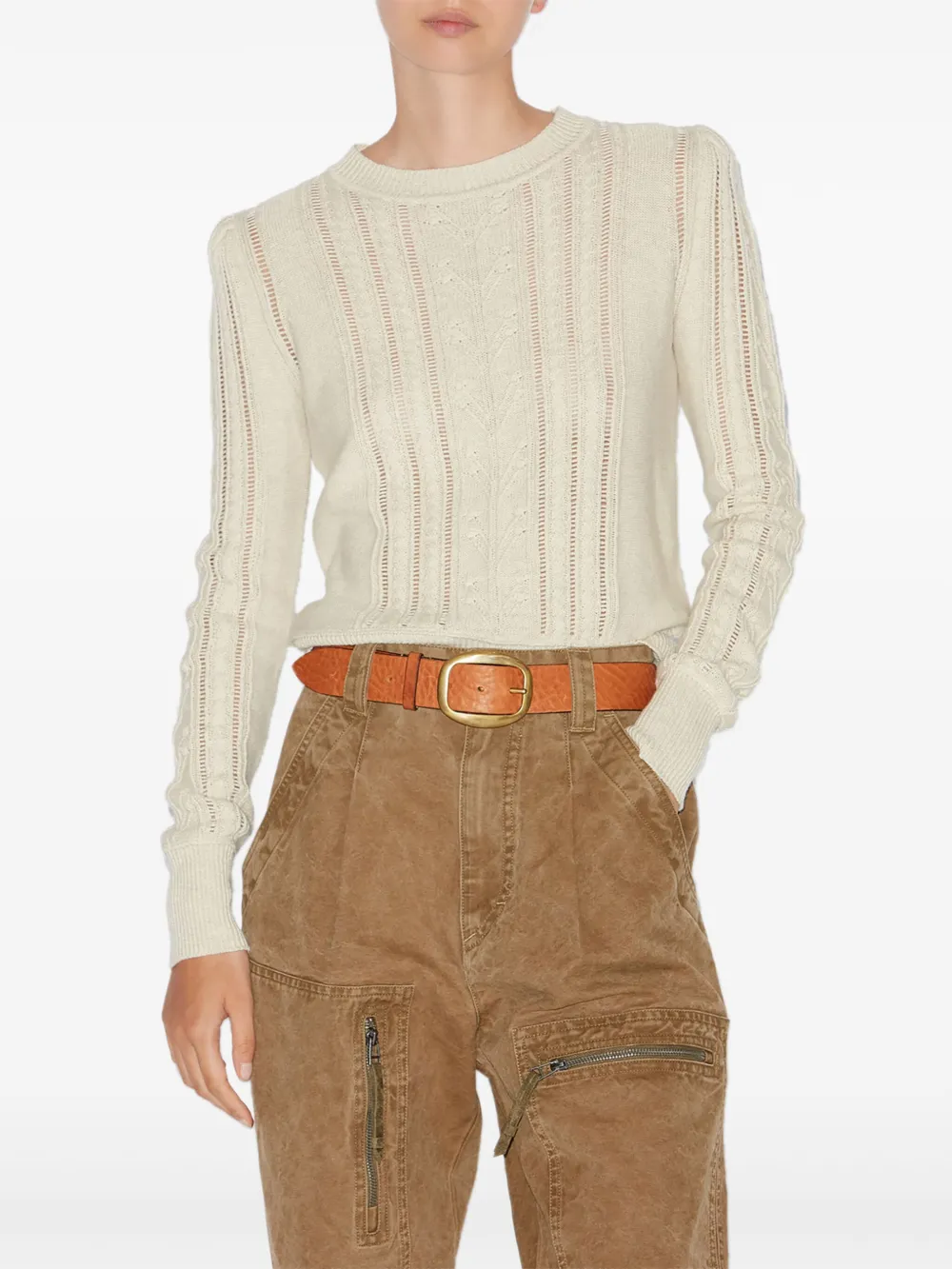 Isabel Marant Étoile Kalyn Sweater In Neutrals